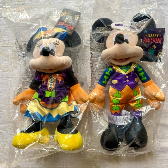 Disney’s Mickey & Minnie Mouse Halloween Plush 🆕 - Picture 6 of 11